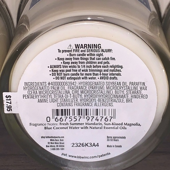 Bath & Body Works NEW Bundle of Coco Paradise, Endless Weekend& Pineapple Mango - Picture 6 of 8